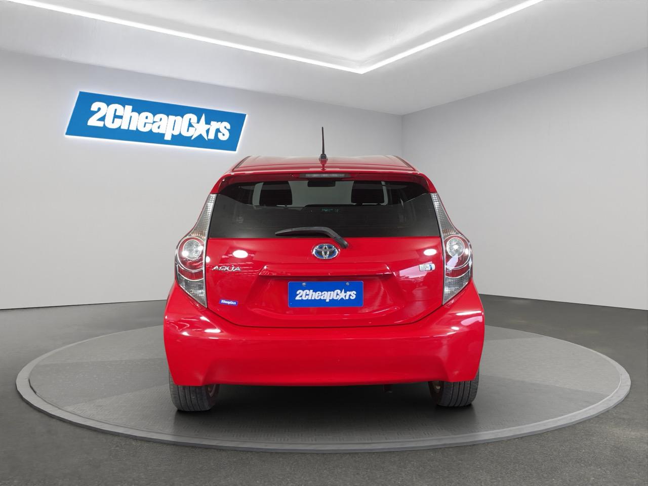 2012 Toyota Aqua G Hatchback LOW KM + AUTO LIGHTS + PUSH BUTTON START