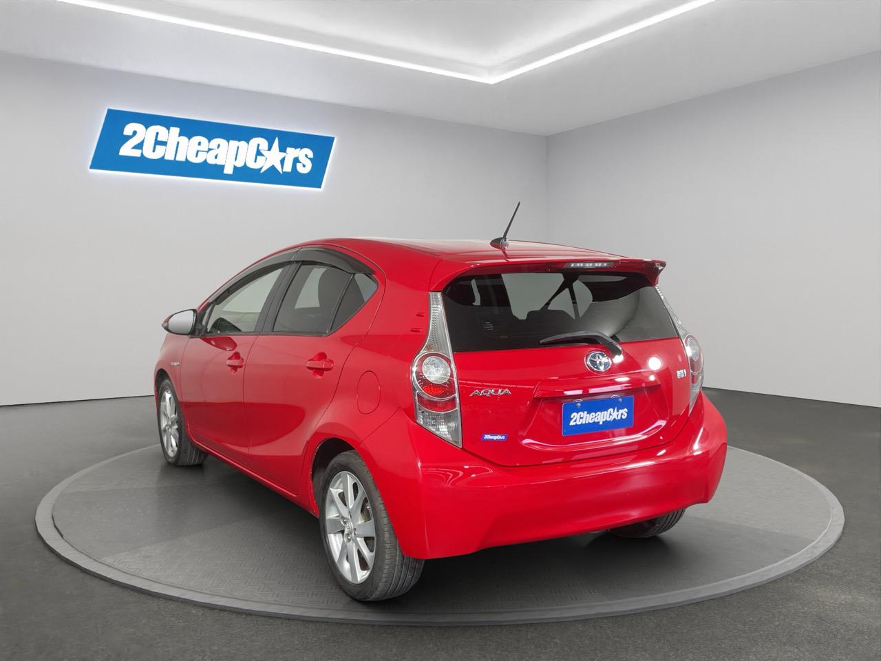 2012 Toyota Aqua G Hatchback LOW KM + AUTO LIGHTS + PUSH BUTTON START
