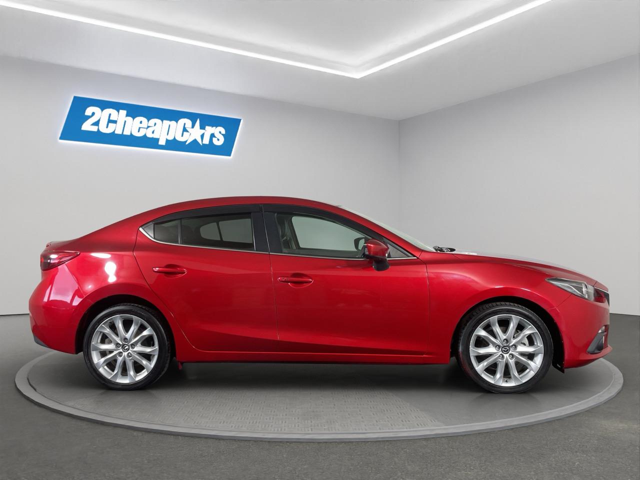 2015 Mazda Axela 3 HYBRID S Sedan REVERSING CAMERA + AUTO LIGHTS + PUSH START