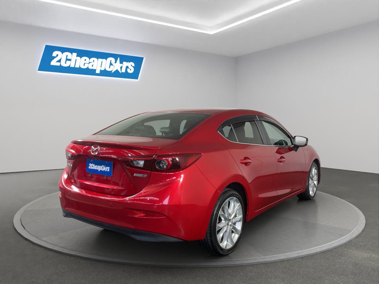 2015 Mazda Axela 3 HYBRID S Sedan REVERSING CAMERA + AUTO LIGHTS + PUSH START