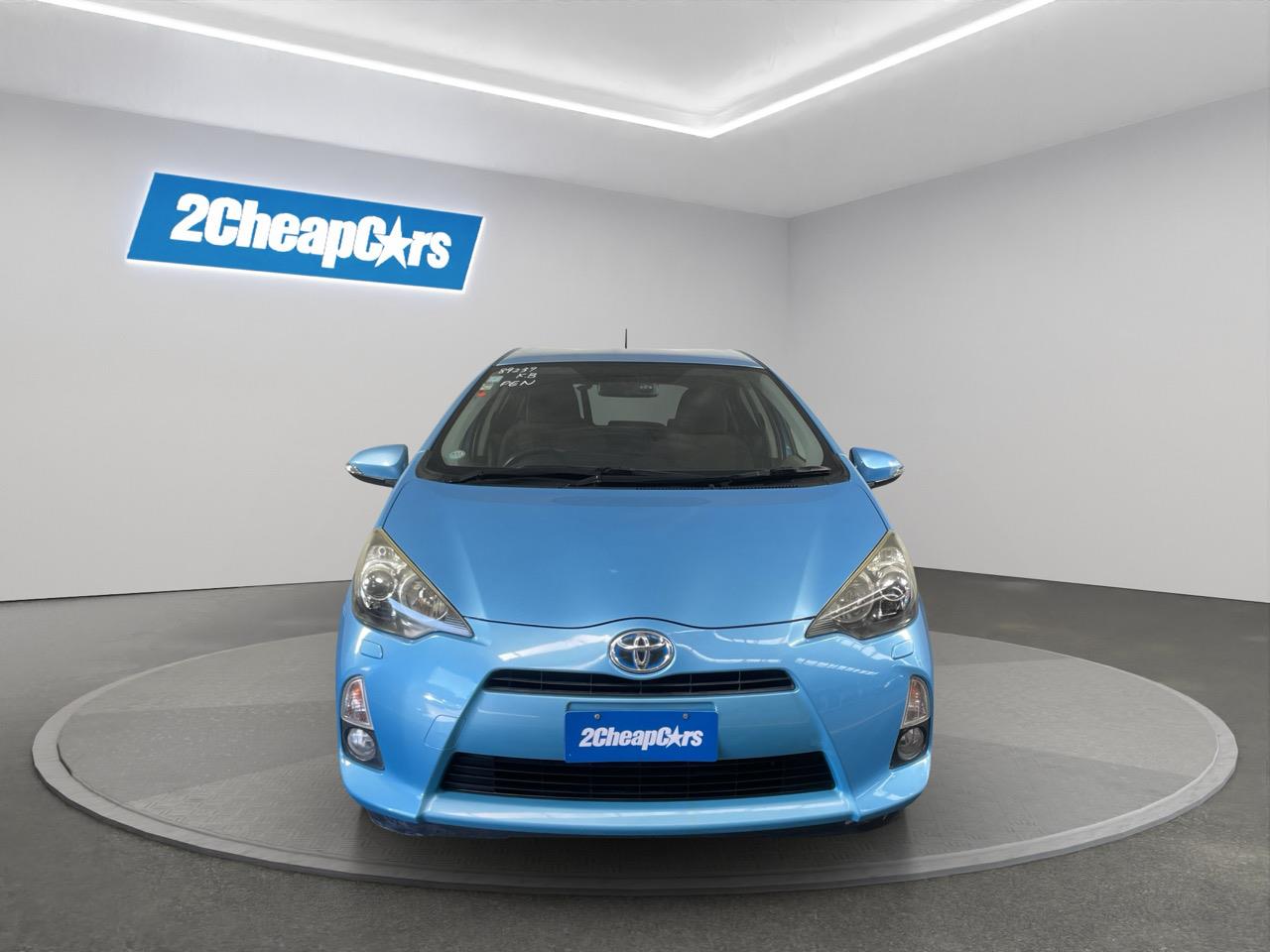 2012 Toyota Aqua G Hatchback HEATED SEATS + REVERSING CAMERA + PUSH START