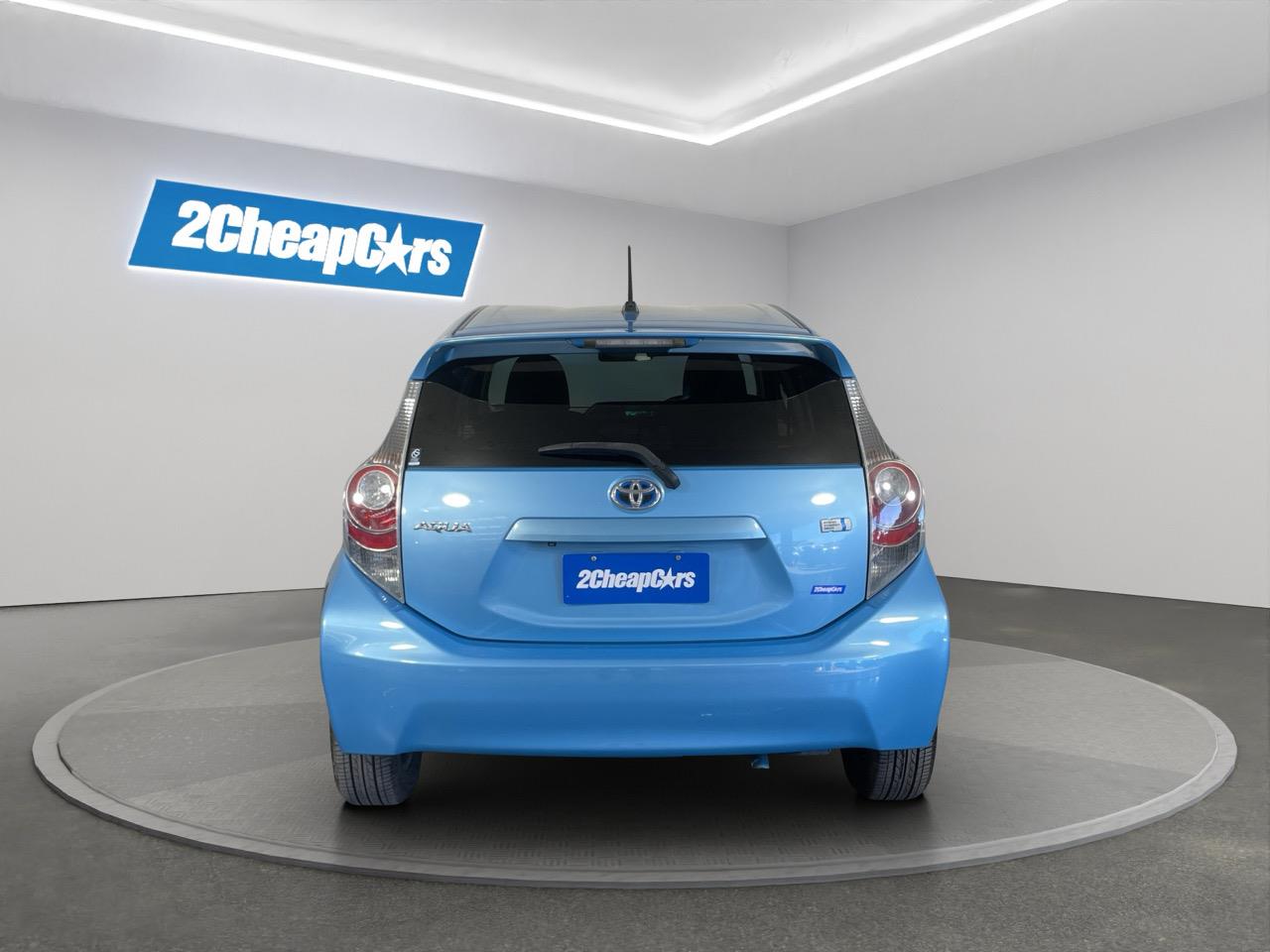 2012 Toyota Aqua G Hatchback HEATED SEATS + REVERSING CAMERA + PUSH START