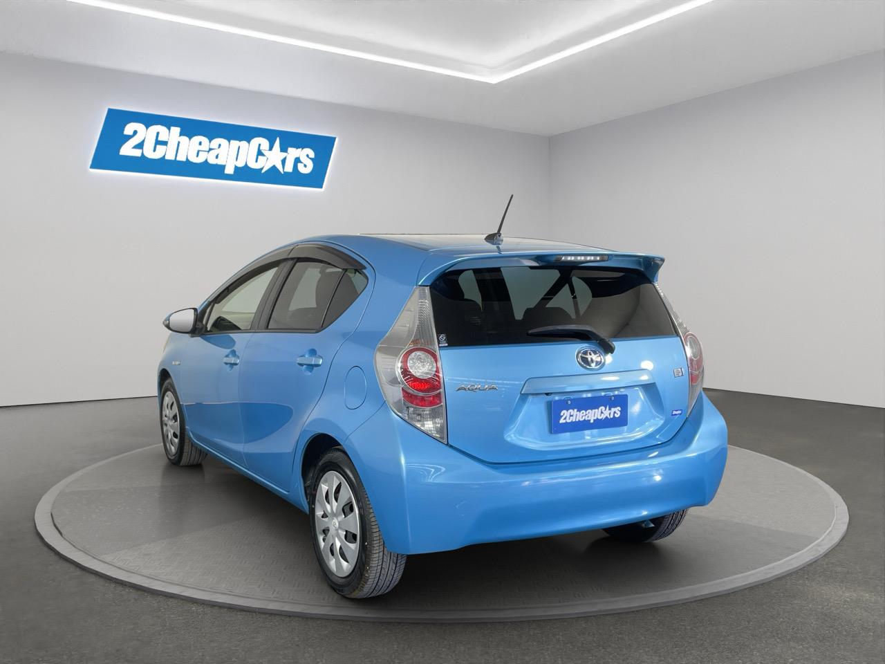 2012 Toyota Aqua G Hatchback HEATED SEATS + REVERSING CAMERA + PUSH START