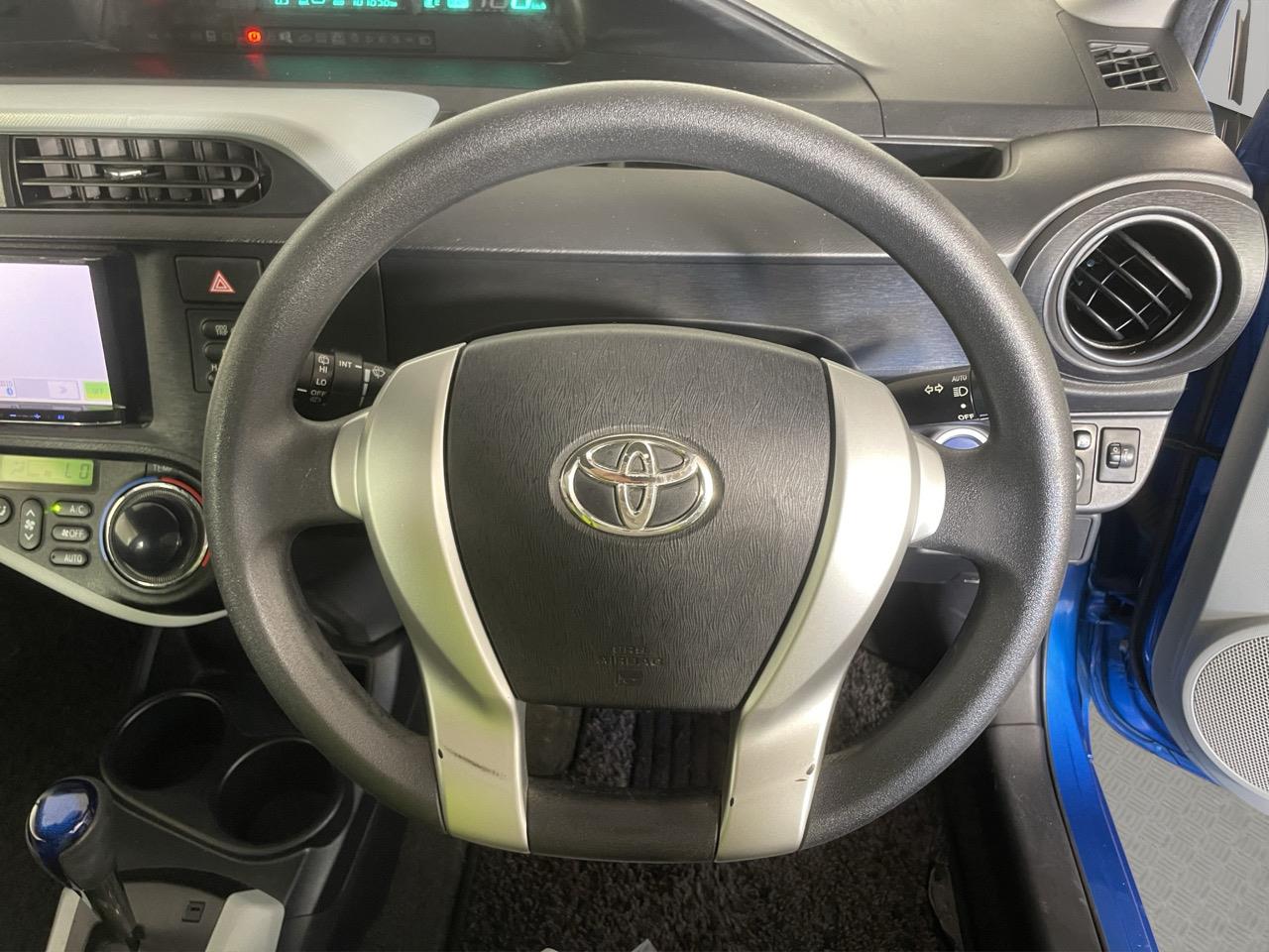 2012 Toyota Aqua S Hatchback REVERSING CAMERA + AUTO LIGHTS + PUSH START