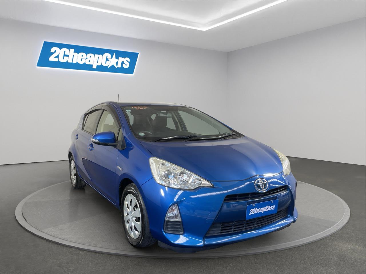 2012 Toyota Aqua S Hatchback REVERSING CAMERA + AUTO LIGHTS + PUSH START