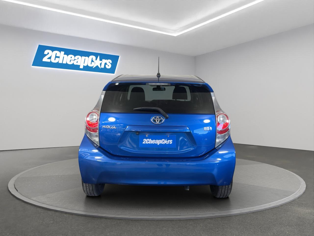 2012 Toyota Aqua S Hatchback REVERSING CAMERA + AUTO LIGHTS + PUSH START