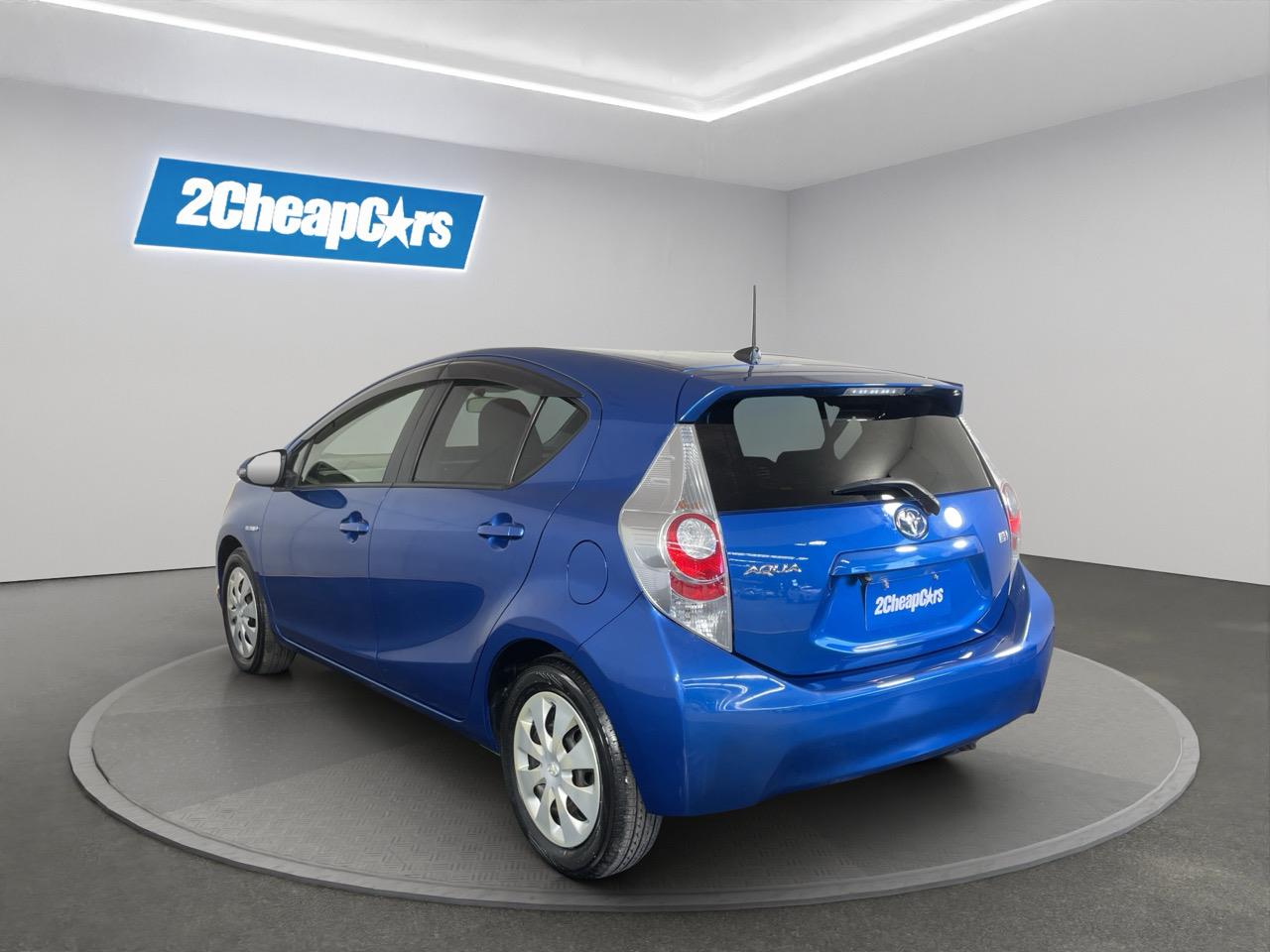 2012 Toyota Aqua S Hatchback REVERSING CAMERA + AUTO LIGHTS + PUSH START