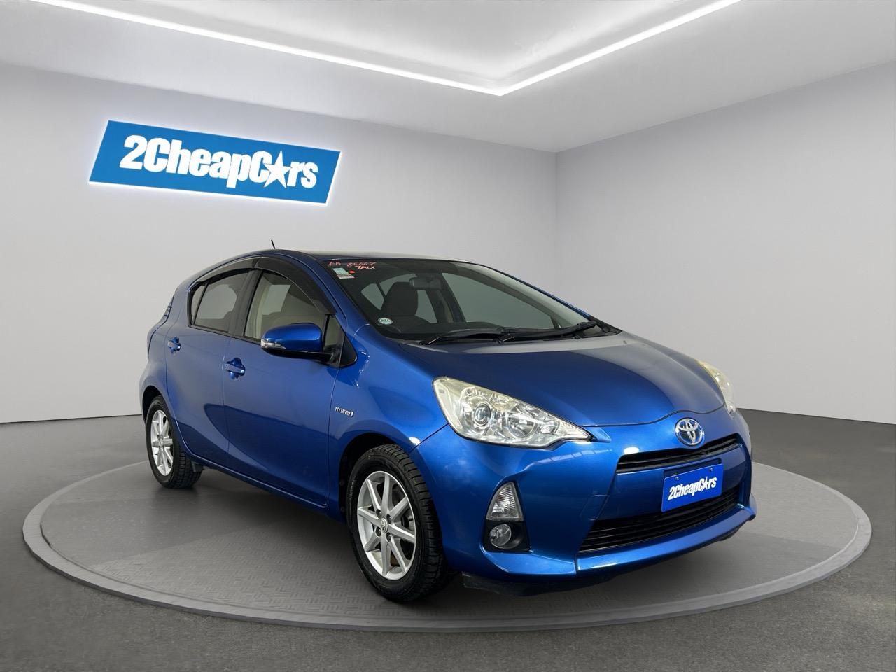 2013 Toyota Aqua S Hatchback PUSH BUTTON START + AUTO LIGHTS + REVERSING CAMEIA