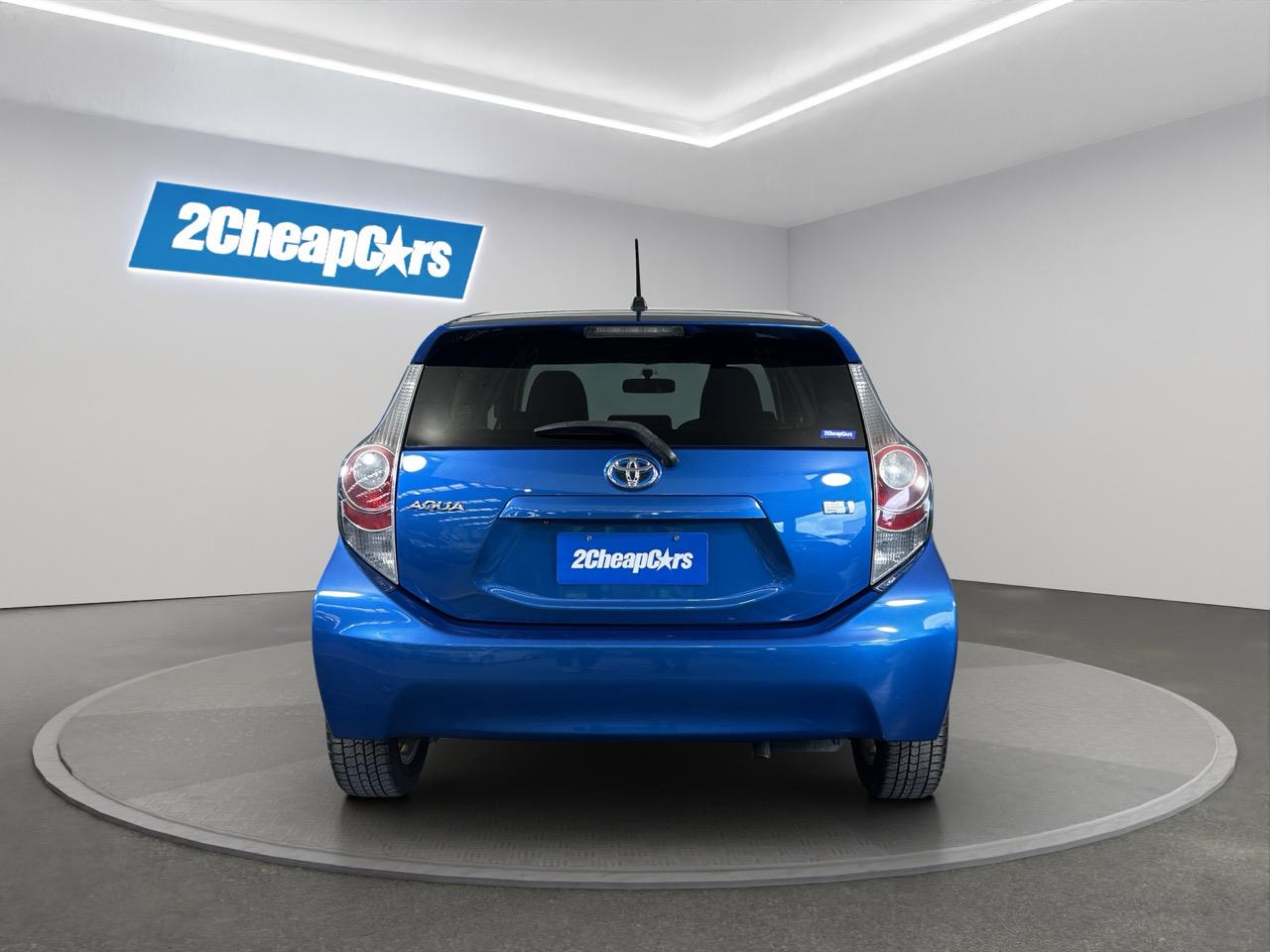 2013 Toyota Aqua S Hatchback PUSH BUTTON START + AUTO LIGHTS + REVERSING CAMEIA