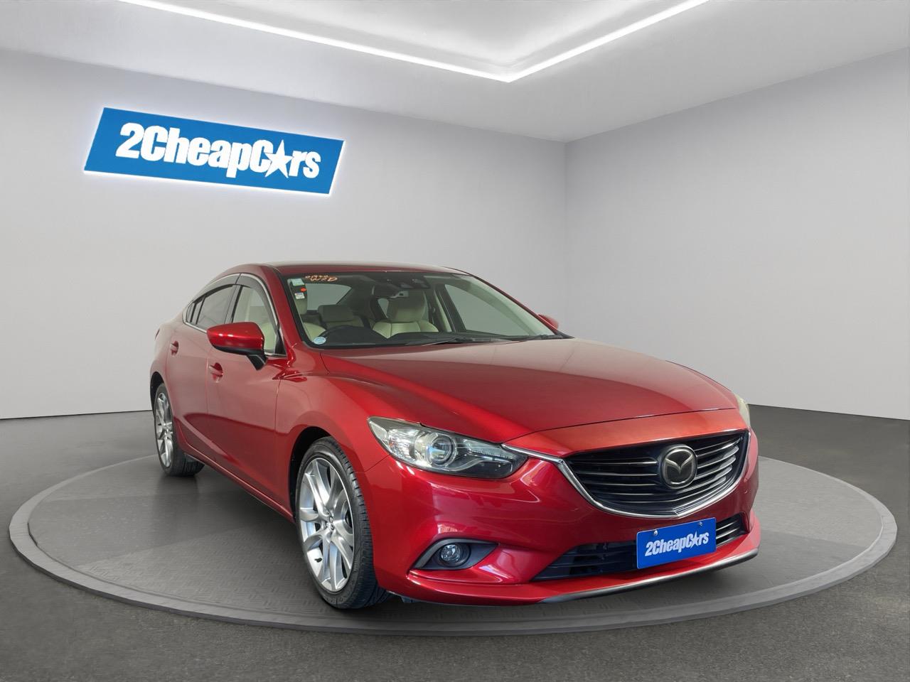 2013 Mazda Atenza 6 Late Shape 2.5L Sedan LOW KMS + REVERSING CAMERA + CRUISE CONTROL