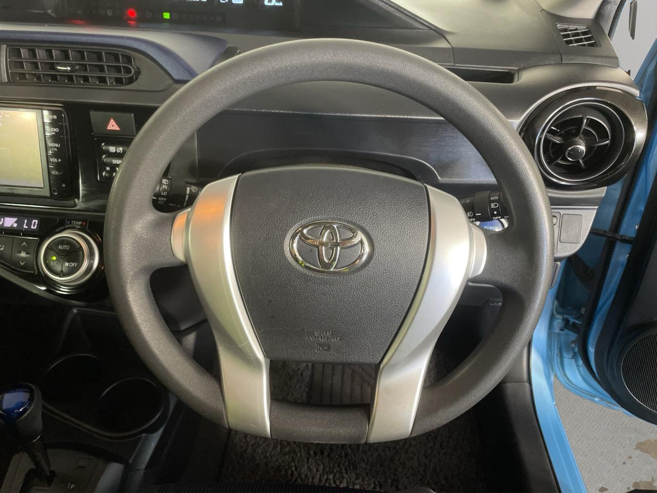 2015 Toyota Aqua Facelift Model S Hatchback REVERSING CAMERA + PARKING SENSORS + AUTO LIGHTS