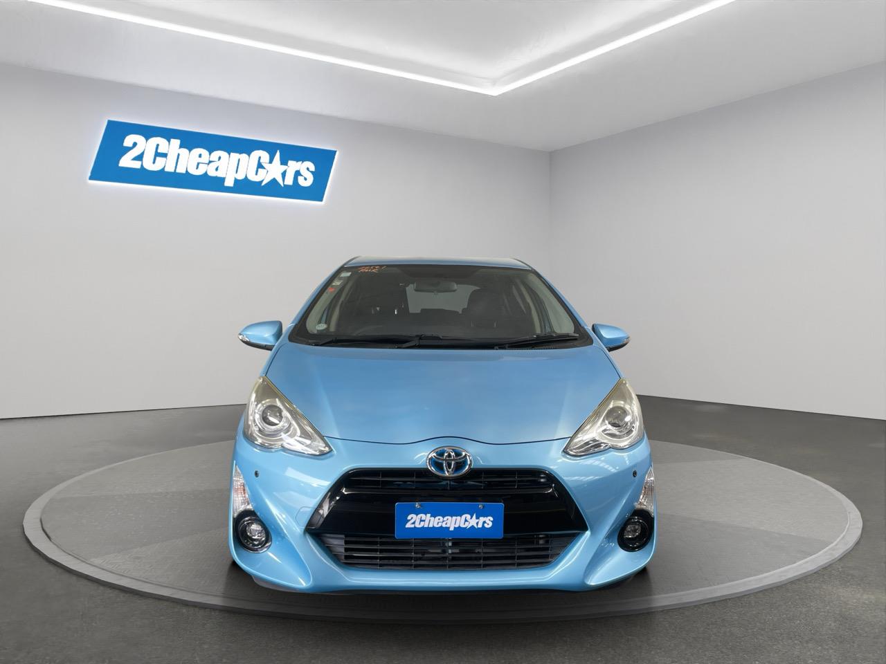 2015 Toyota Aqua Facelift Model S Hatchback REVERSING CAMERA + PARKING SENSORS + AUTO LIGHTS