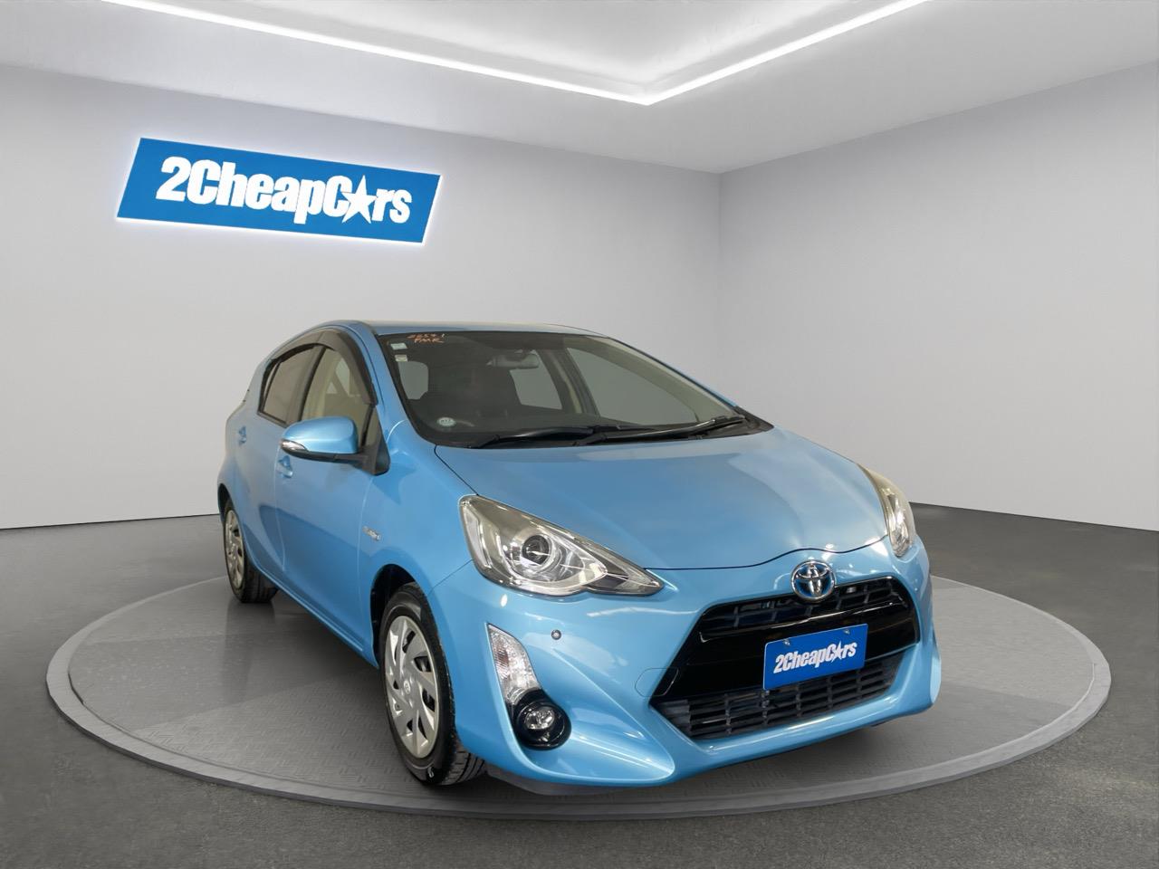 2015 Toyota Aqua Facelift Model S Hatchback REVERSING CAMERA + PARKING SENSORS + AUTO LIGHTS