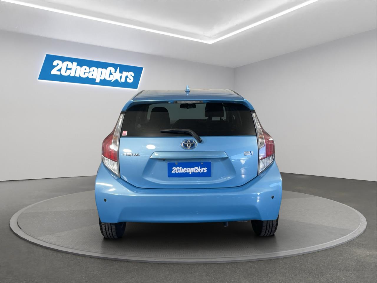 2015 Toyota Aqua Facelift Model S Hatchback REVERSING CAMERA + PARKING SENSORS + AUTO LIGHTS