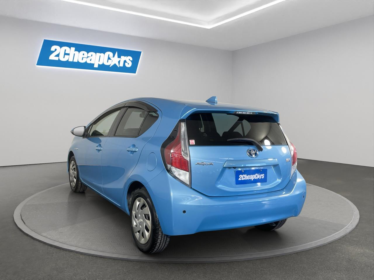 2015 Toyota Aqua Facelift Model S Hatchback REVERSING CAMERA + PARKING SENSORS + AUTO LIGHTS