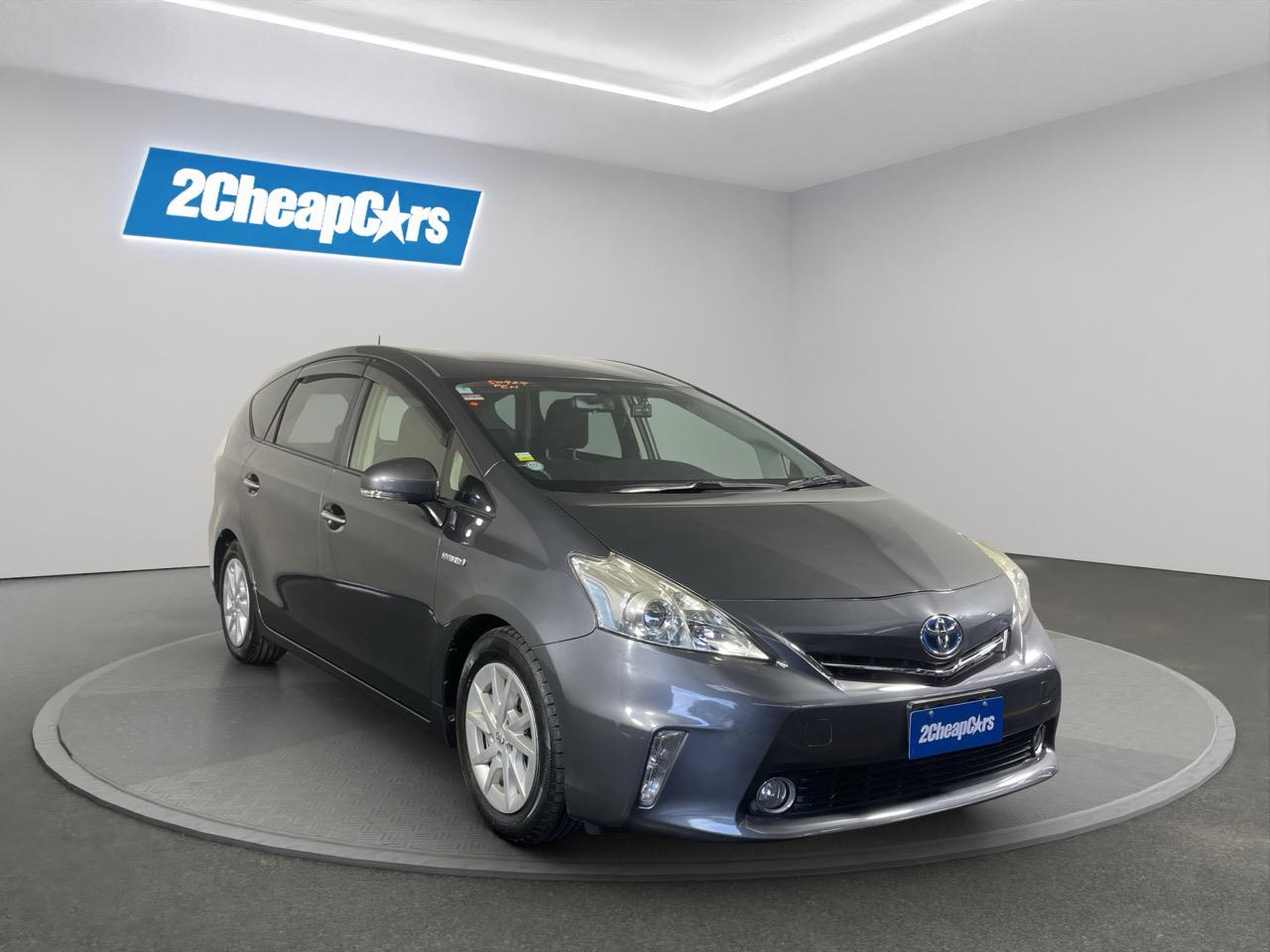 2014 Toyota Prius Alpha S Station Wagon REVERSING CAMERA + AUTO LIGHTS + PUSH START