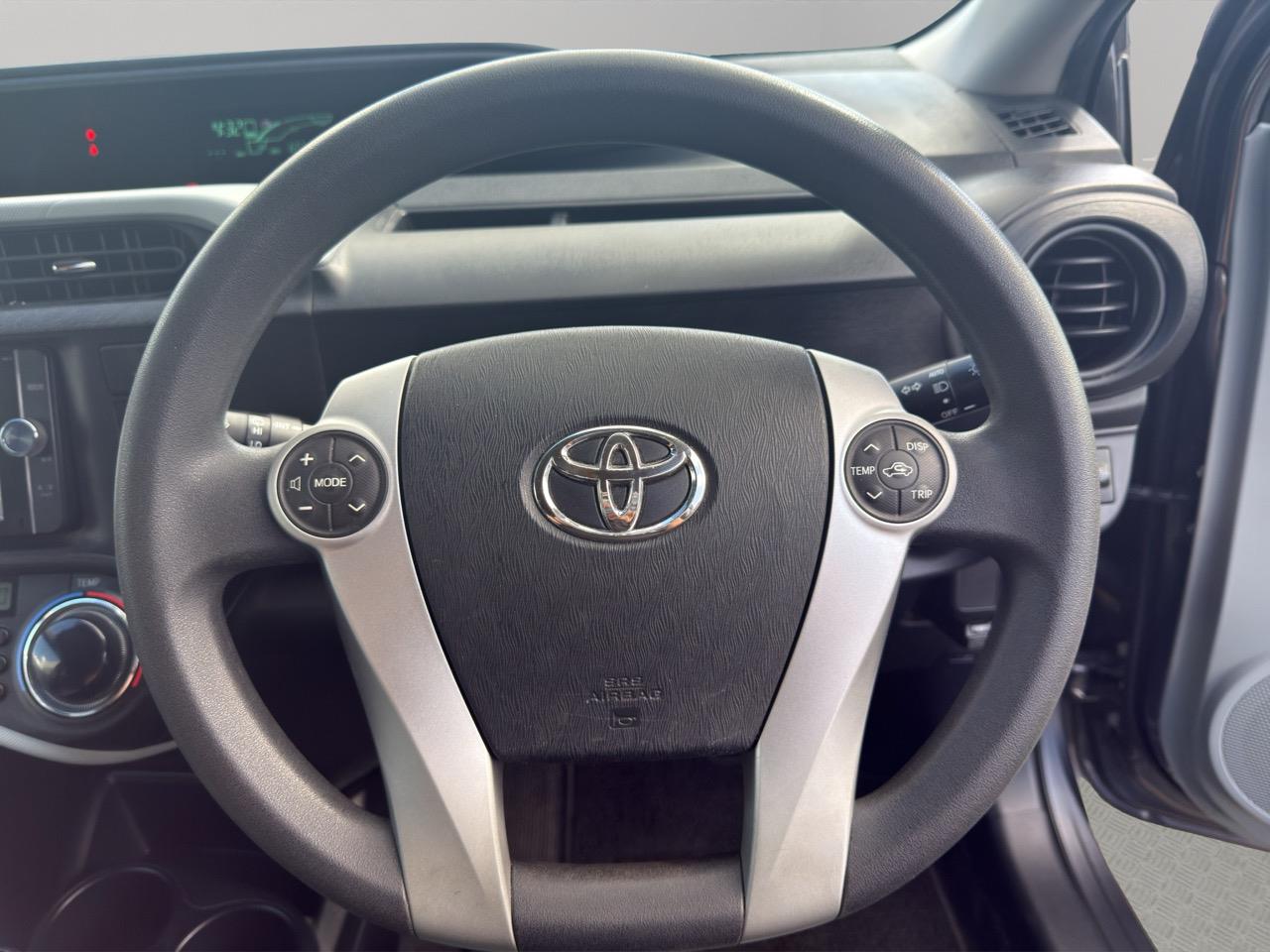 2012 Toyota Aqua S Hatchback PUSH BUTTON START + AUTO LIGHTS + REVERSING CAMERA