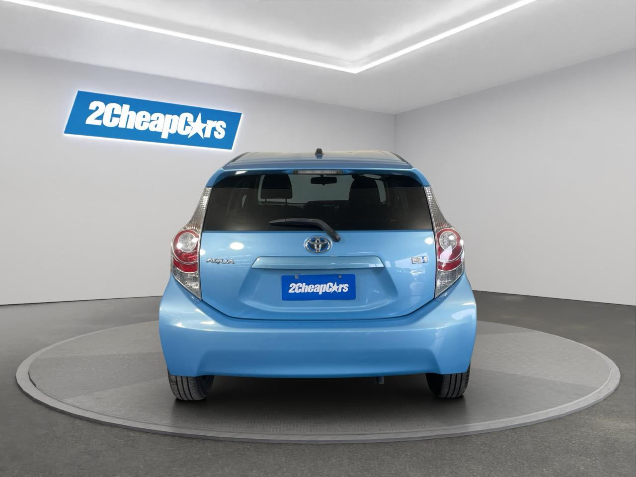 2013 Toyota Aqua S Hatchback AUTO LIGHTS + PUSH START