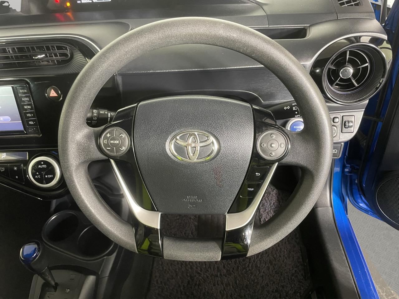 2017 Toyota Aqua New Shape S Hatchback REVERSING CAMERA + AUTO LIGHTS + PUSH START