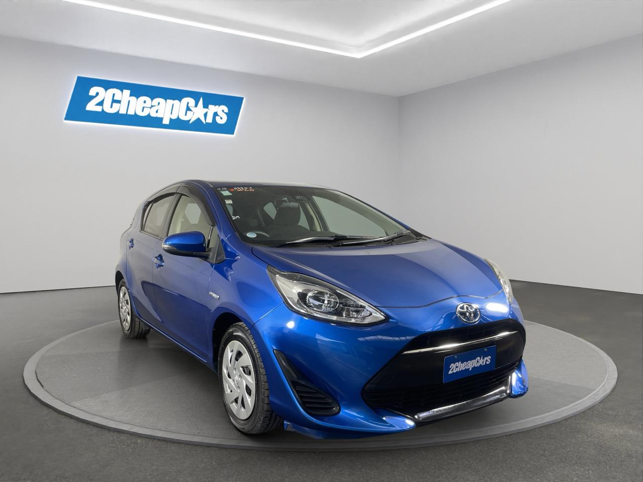 2017 Toyota Aqua New Shape S Hatchback REVERSING CAMERA + AUTO LIGHTS + PUSH START