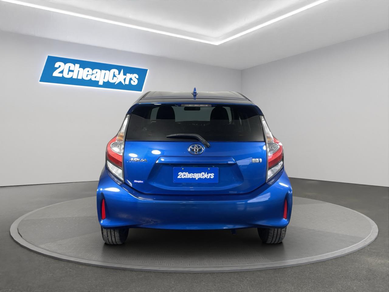 2017 Toyota Aqua New Shape S Hatchback REVERSING CAMERA + AUTO LIGHTS + PUSH START