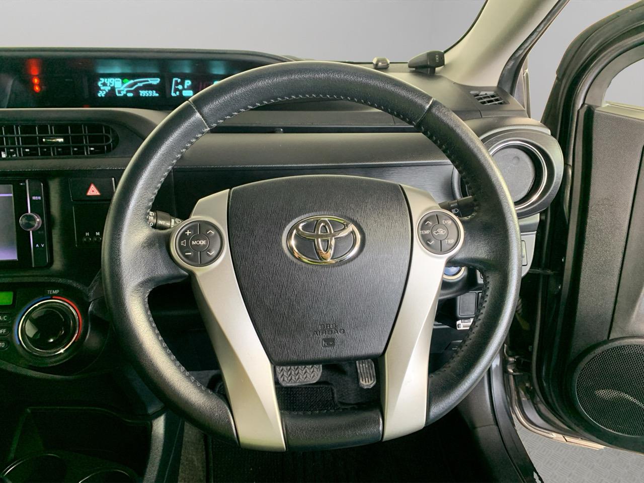 2014 Toyota Aqua G Balck Soft Leather Selection Hatchback HEATED SEATS + REVERSING CAMERA + AUTO LIGHTS