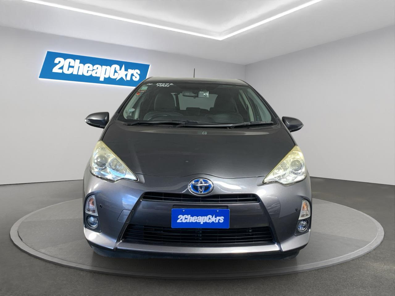 2014 Toyota Aqua G Balck Soft Leather Selection Hatchback HEATED SEATS + REVERSING CAMERA + AUTO LIGHTS