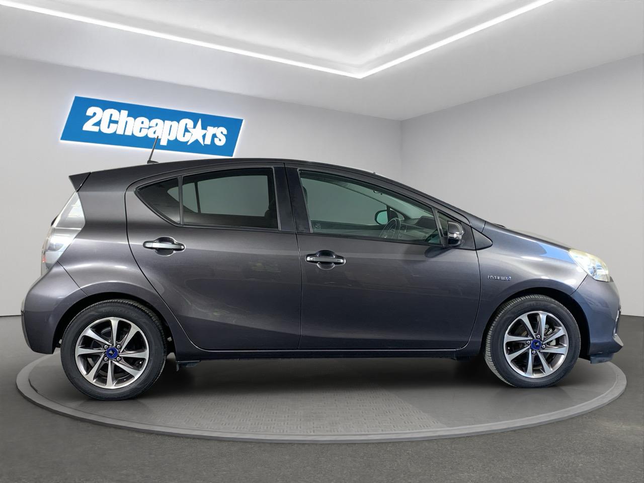 2014 Toyota Aqua G Balck Soft Leather Selection Hatchback HEATED SEATS + REVERSING CAMERA + AUTO LIGHTS