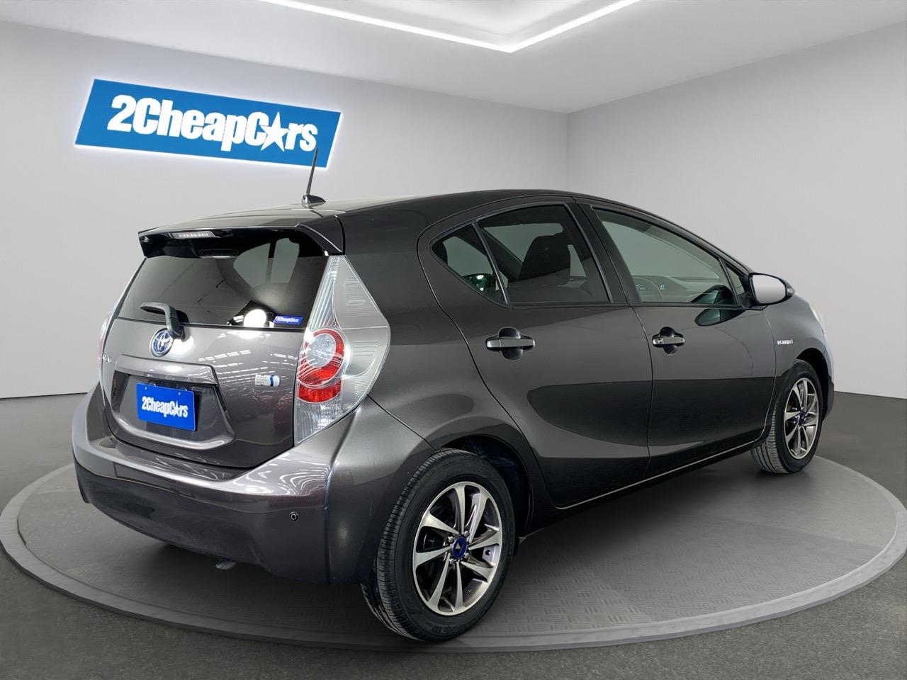 2014 Toyota Aqua G Balck Soft Leather Selection Hatchback HEATED SEATS + REVERSING CAMERA + AUTO LIGHTS