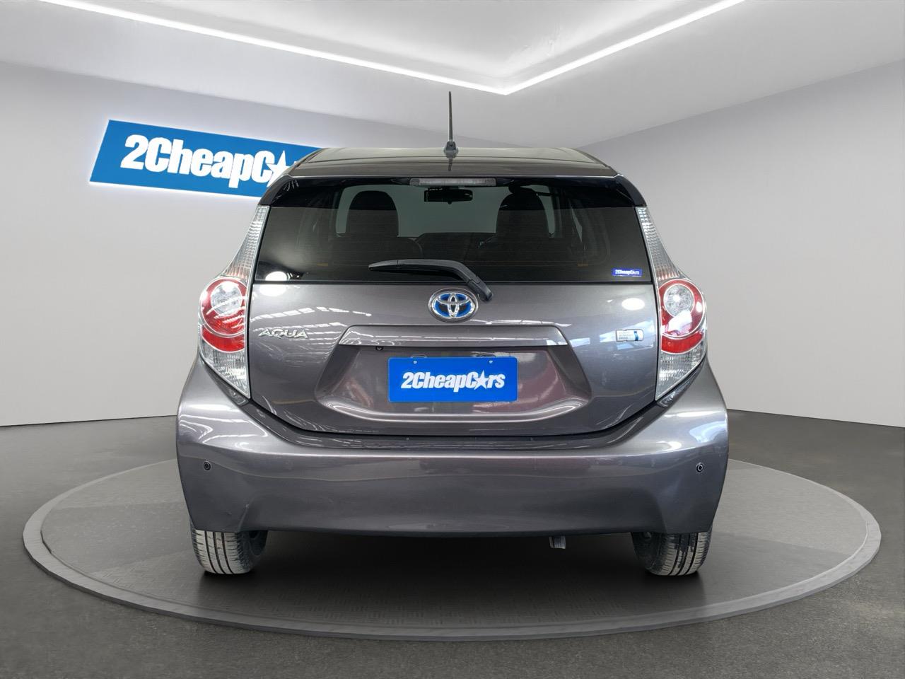 2014 Toyota Aqua G Balck Soft Leather Selection Hatchback HEATED SEATS + REVERSING CAMERA + AUTO LIGHTS