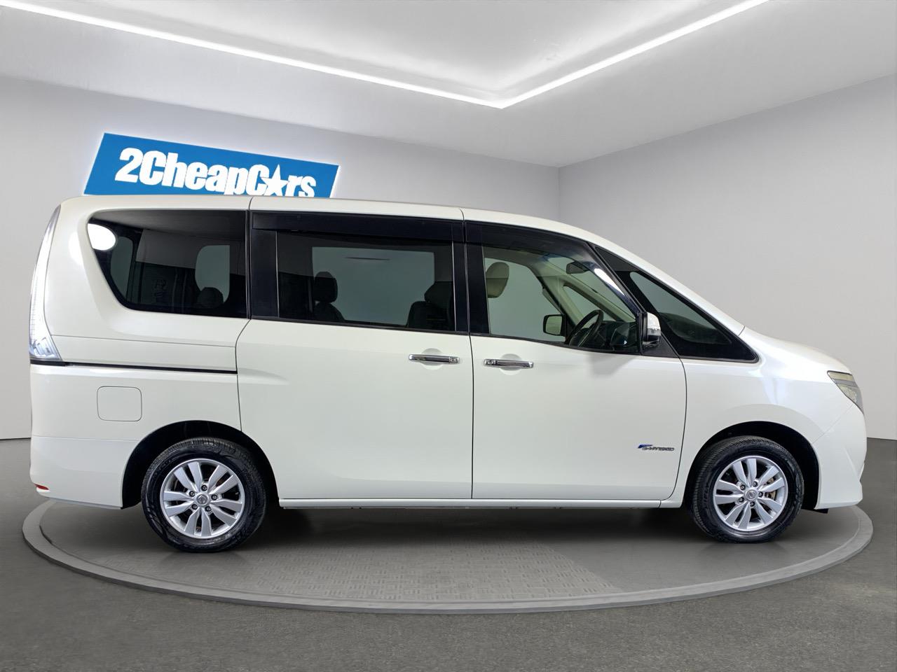 2015 Nissan Serena Hybrid People Mover CRUISE CONTROL + POWER SLIDING DOORS 