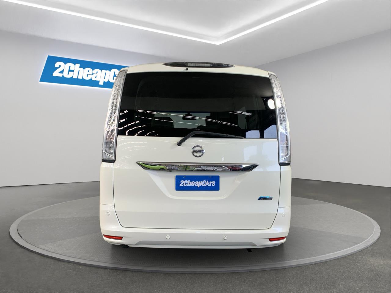 2015 Nissan Serena Hybrid People Mover CRUISE CONTROL + POWER SLIDING DOORS 