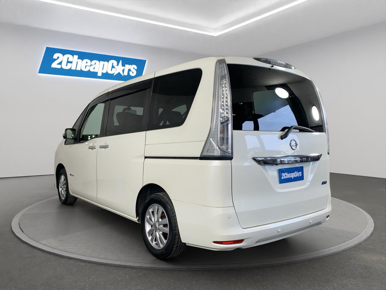 2015 Nissan Serena Hybrid People Mover CRUISE CONTROL + POWER SLIDING DOORS 