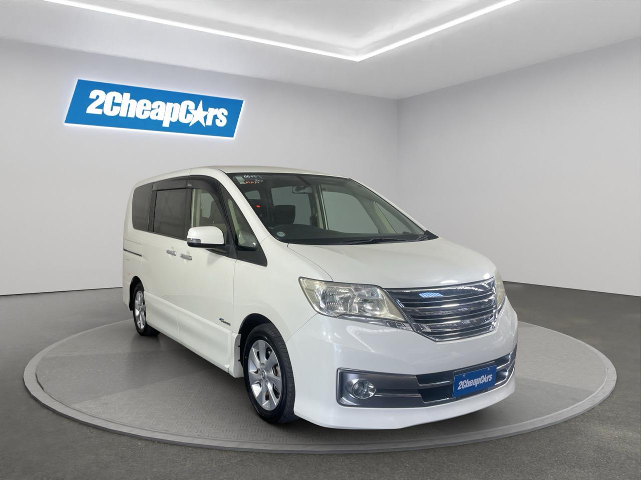 2012 Nissan Serena RIDER AUTECH HYBRID People Mover ELECTRIC SLIDING DOORS + REVERSING CAMERA