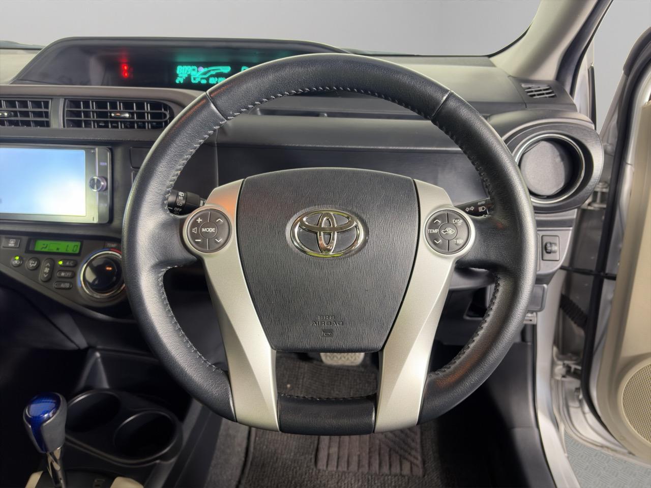 2013 Toyota Aqua G Hatchback REVERSING CAMERA + PUSH BUTTON START + AUTO LIGHTS