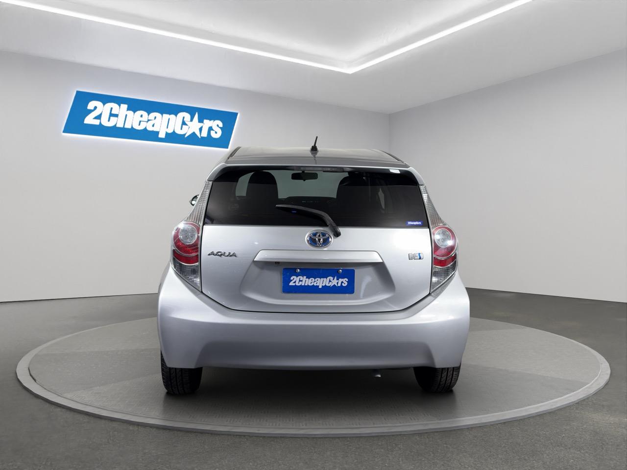 2013 Toyota Aqua G Hatchback REVERSING CAMERA + PUSH BUTTON START + AUTO LIGHTS