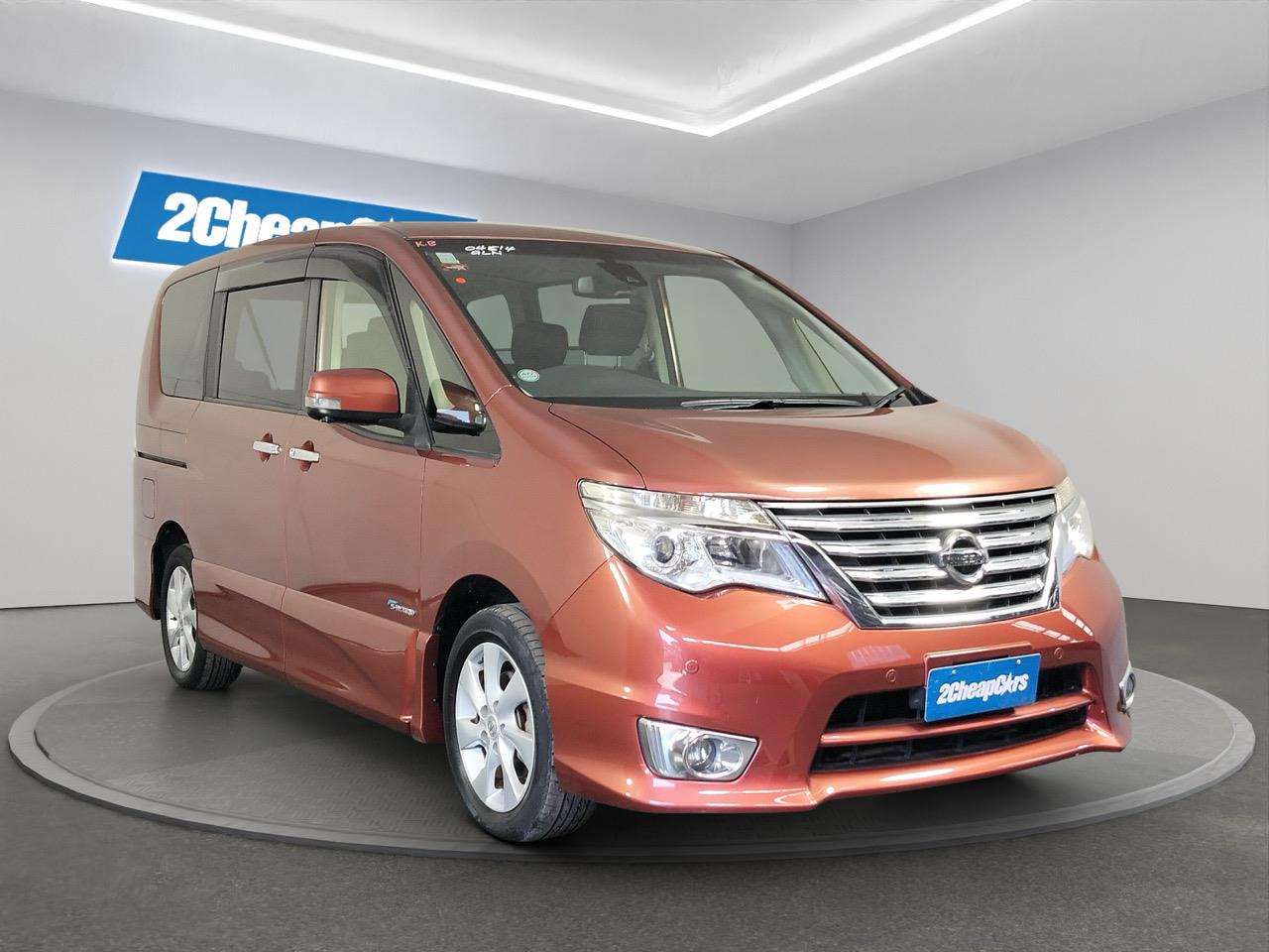 2014 Nissan Serena Hybrid Highway Star People Mover CRUISE CONTROL + POWER SLIDING DOORS 