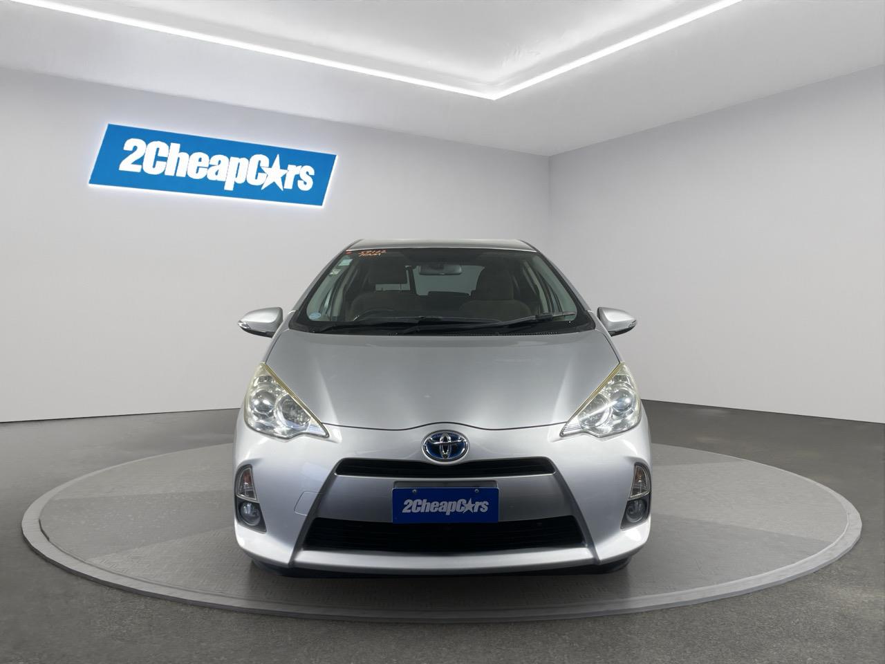 2013 Toyota Aqua G Hatchback AUTO LIGHTS + PUSH BUTTON START 