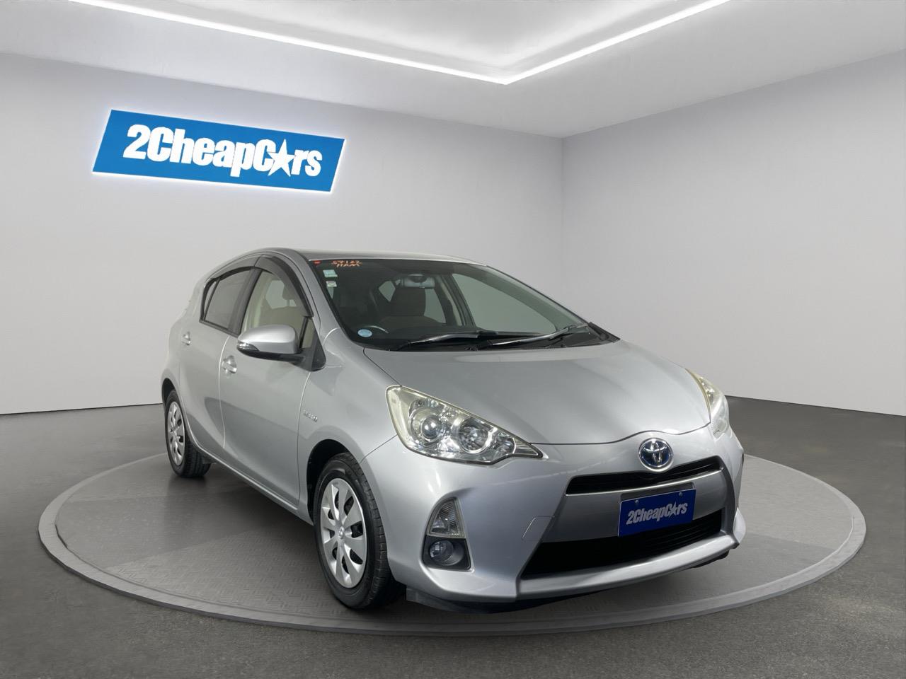 2013 Toyota Aqua G Hatchback AUTO LIGHTS + PUSH BUTTON START 