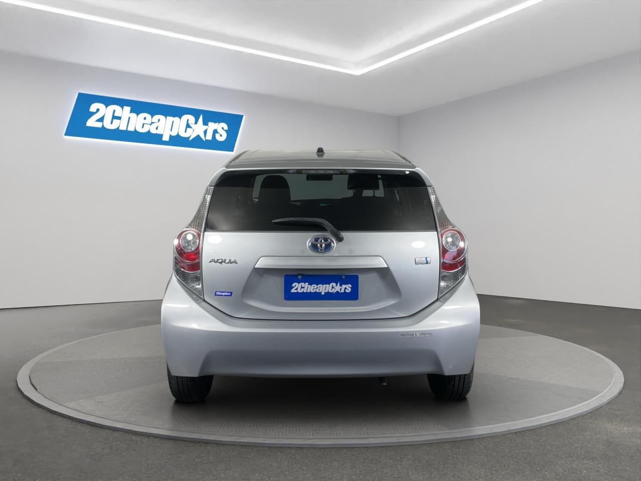 2013 Toyota Aqua G Hatchback AUTO LIGHTS + PUSH BUTTON START 
