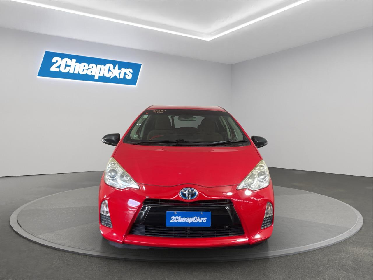 2013 Toyota Aqua G Hatchback HEATED SEATS + AUTO LIGHTS + PUSH BUTTON START