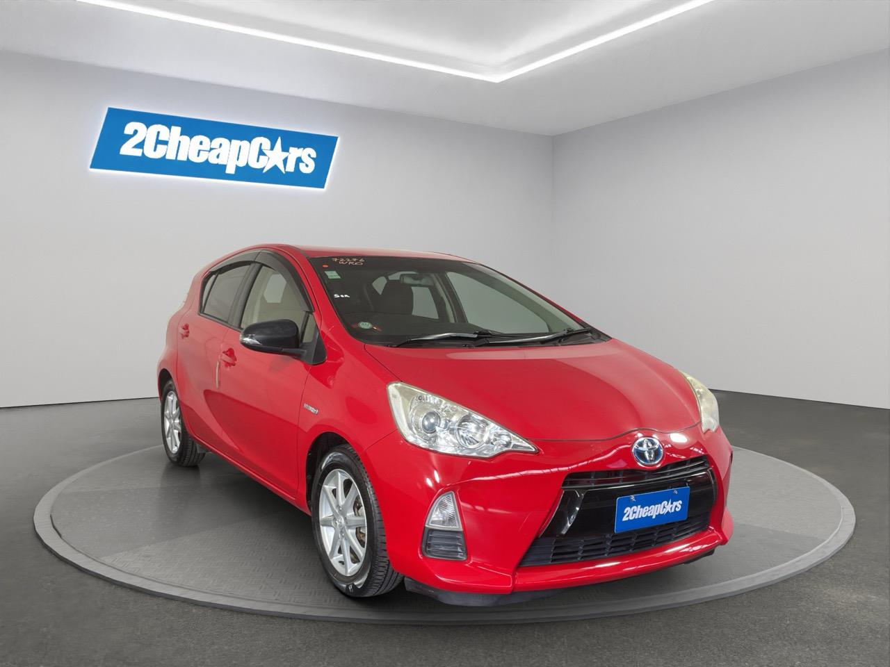 2013 Toyota Aqua G Hatchback HEATED SEATS + AUTO LIGHTS + PUSH BUTTON START