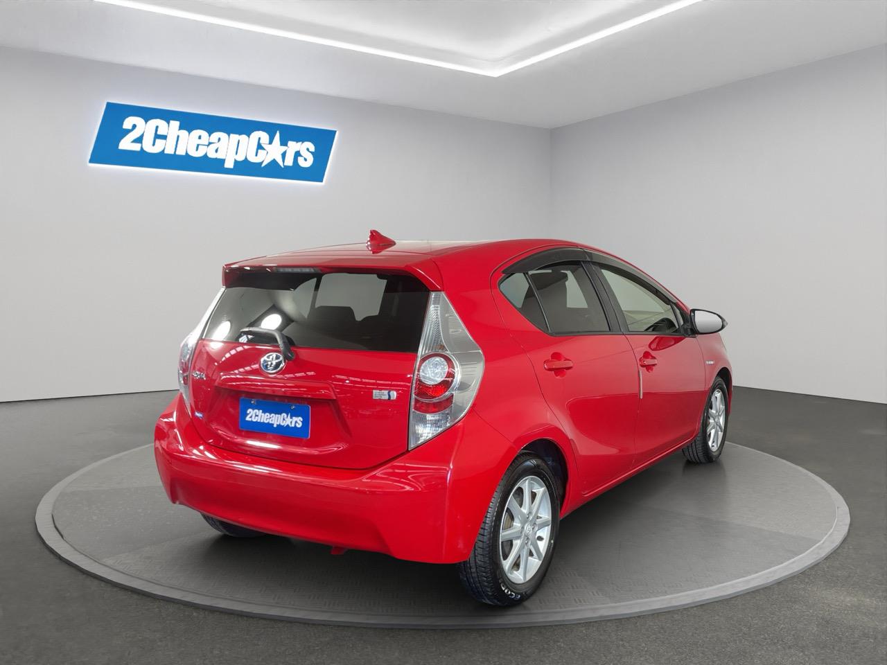 2013 Toyota Aqua G Hatchback HEATED SEATS + AUTO LIGHTS + PUSH BUTTON START