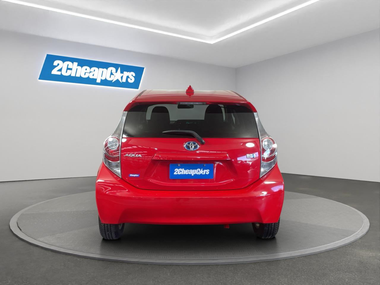 2013 Toyota Aqua G Hatchback HEATED SEATS + AUTO LIGHTS + PUSH BUTTON START