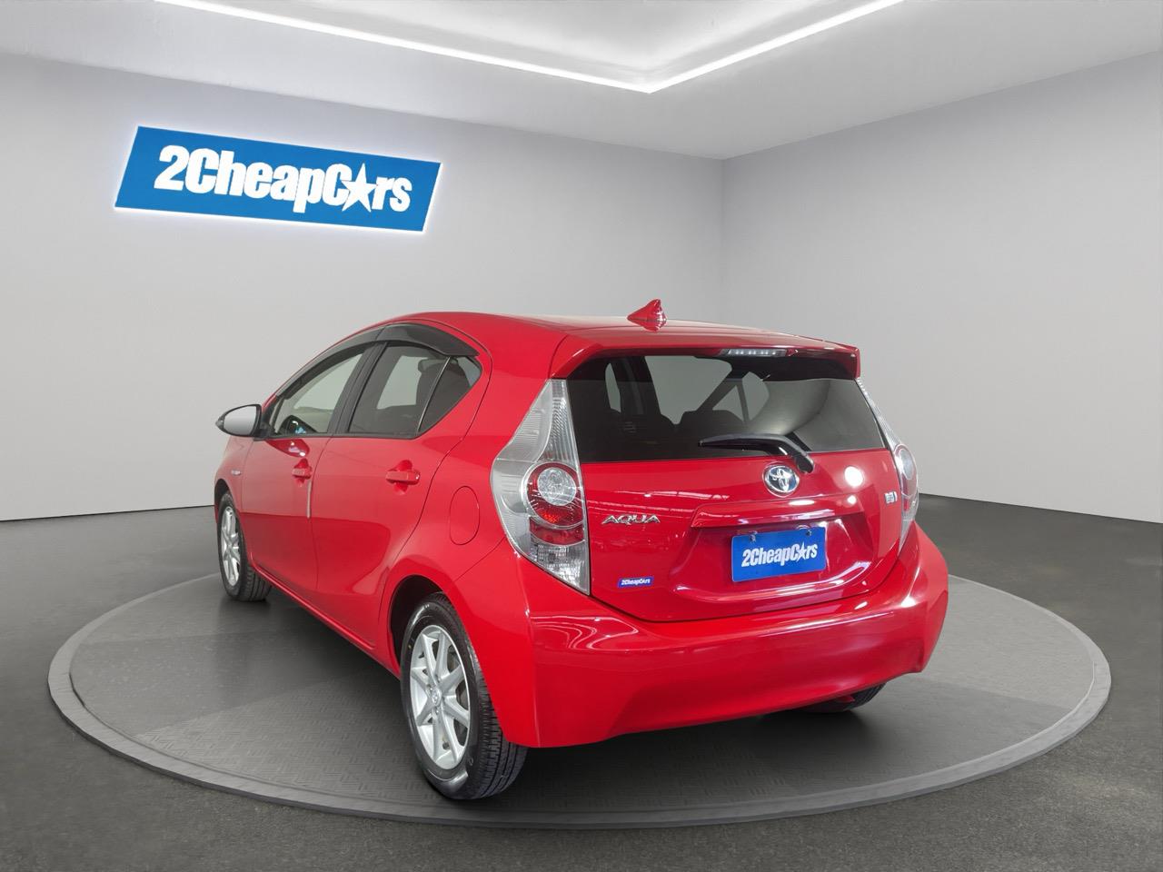 2013 Toyota Aqua G Hatchback HEATED SEATS + AUTO LIGHTS + PUSH BUTTON START
