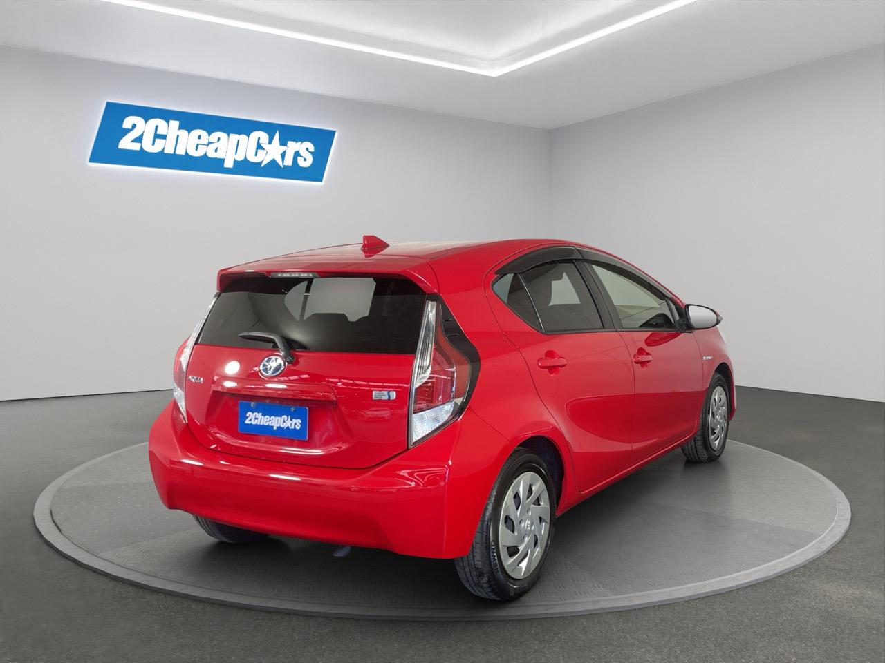 2016 Toyota Aqua Facelift Model S Hatchback CRUISE CONTROL + AUTO LIGHTS + REVERSING CAMERA