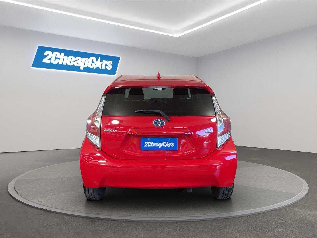 2016 Toyota Aqua Facelift Model S Hatchback CRUISE CONTROL + AUTO LIGHTS + REVERSING CAMERA