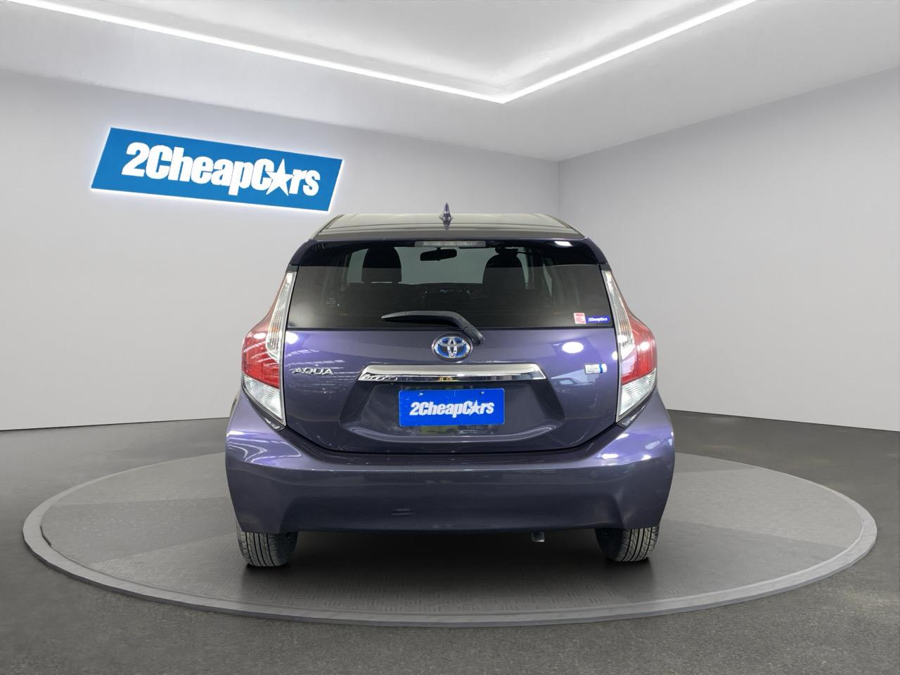 2015 Toyota Aqua Facelift Model S Hatchback CRUISE CONTROL + HEATED SEATS + REVERSING CAMERA