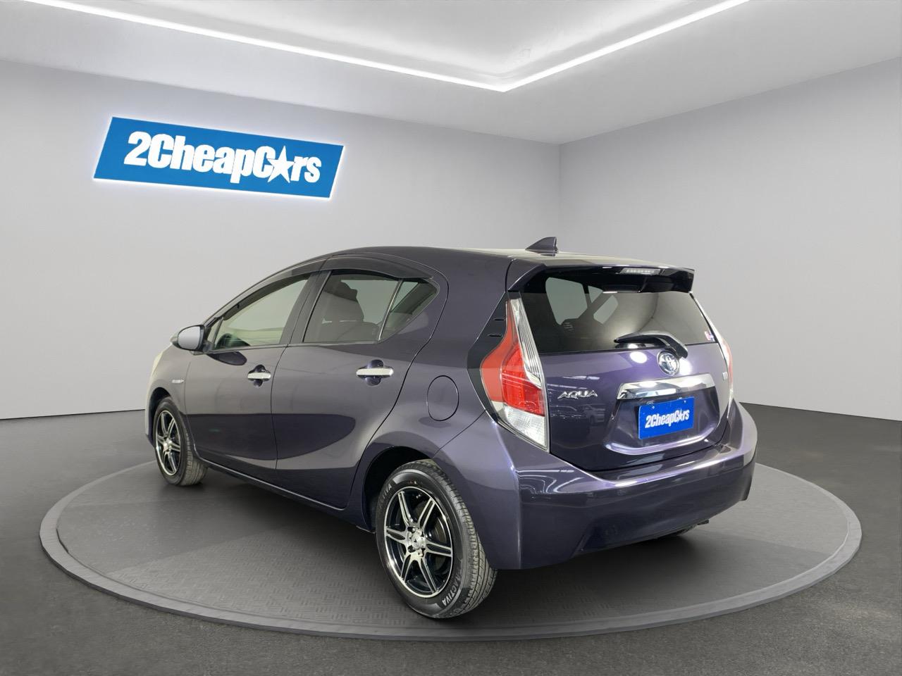 2015 Toyota Aqua Facelift Model S Hatchback CRUISE CONTROL + HEATED SEATS + REVERSING CAMERA