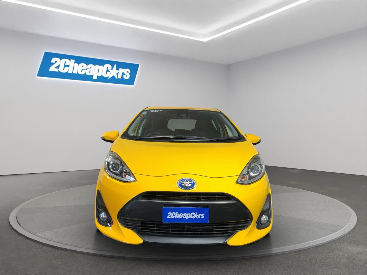 2017 Toyota Aqua New Shape G Hatchback REVERSING CAMERA + HEATED SEATS + AUTO LIGHTS